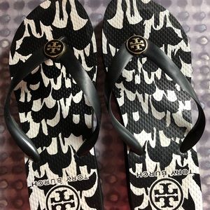 Tory Burch platform flip flops